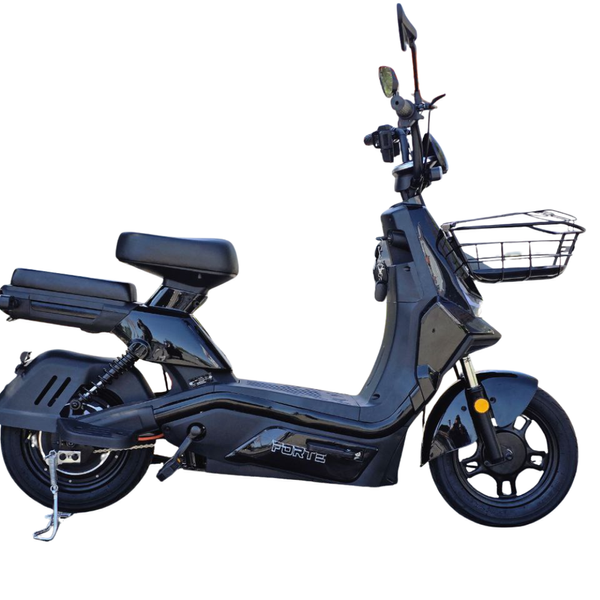 Велоскутер акумуляторний EAGLE FORTE 72В 20Аг, 800Вт, до 30 км/год, запас ходу 80 км, чорний 145103 фото