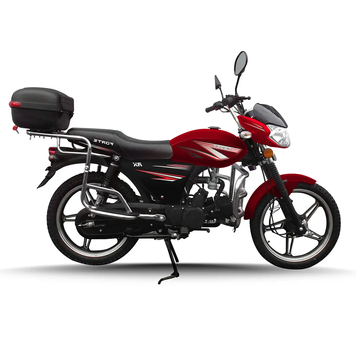 Мотоцикл дорожній Forte ALFA FT125-RX червоний 125 см&sup3;, 4-тактний, 90 км/год, витрата 2.3 л/100 км, LED, USB, бокс 111581 фото