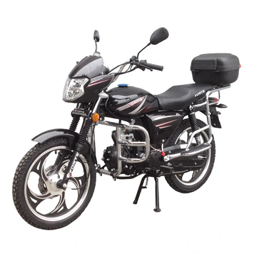 Мотоцикл дорожній Forte ALFA FT125-RX чорний 125 см&sup3;, 4-тактний, 90 км/год, витрата 2.3 л/100 км, LED, USB, бокс 110499 фото