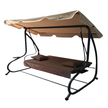 4-х Месные Садовые Качели с Москитной Сеткой AXXIS ax-1306 GardenRelax ax-1306 фото
