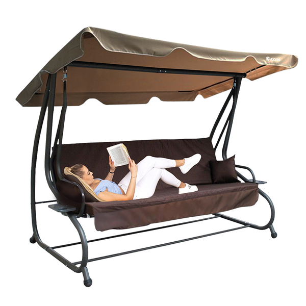 4-х Месные Садовые Качели с Москитной Сеткой AXXIS ax-1306 GardenRelax ax-1306 фото