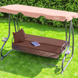 4-х Месные Садовые Качели с Москитной Сеткой AXXIS ax-1306 GardenRelax ax-1306 фото 2