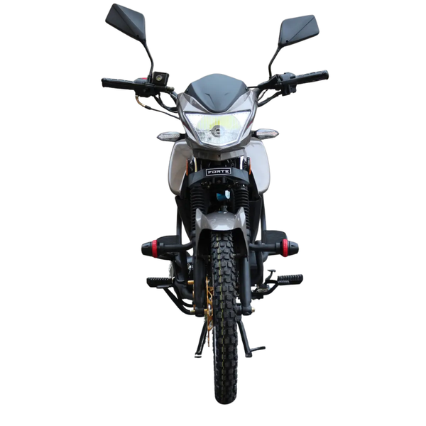 Мотоцикл дорожній Forte ALFA FT125-LX сірий 125 см&sup3;, 4-тактний, 80 км/год, витрата 2.3 л/100 км, USB 138230 фото