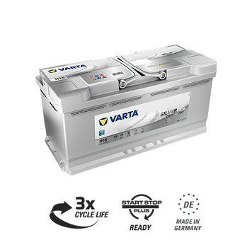 Автомобільний акумулятор Varta Silver Dynamic AGM 105Ah 950EN H15 R+ 605 901 095 фото