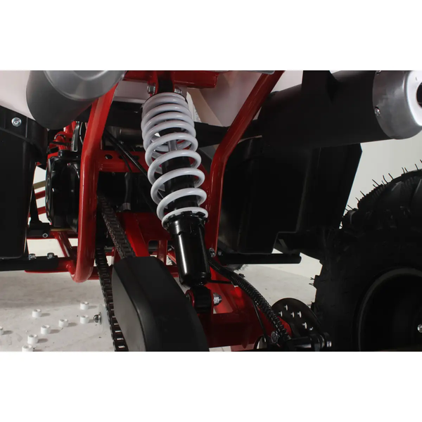 Квадроцикл бензиновий Forte ATV125F чорно-червоний 125 см&sup3;, варіатор 130178 фото
