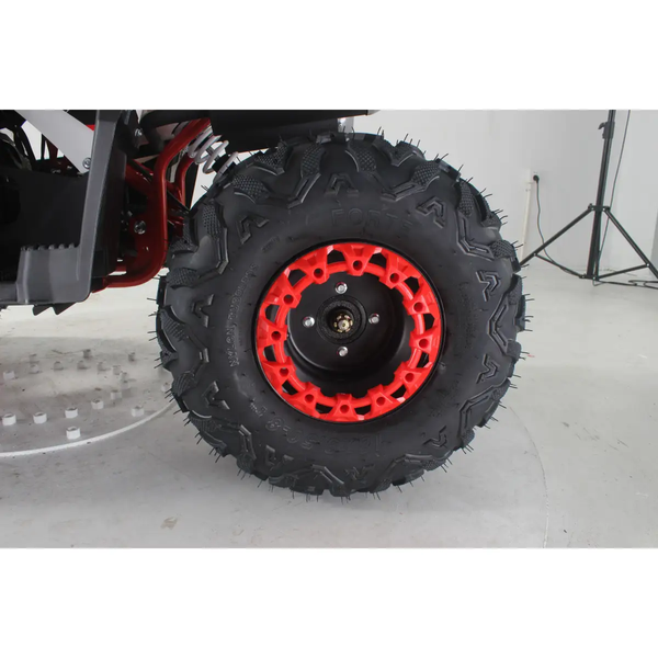 Квадроцикл бензиновий Forte ATV125F чорно-червоний 125 см&sup3;, варіатор 130178 фото