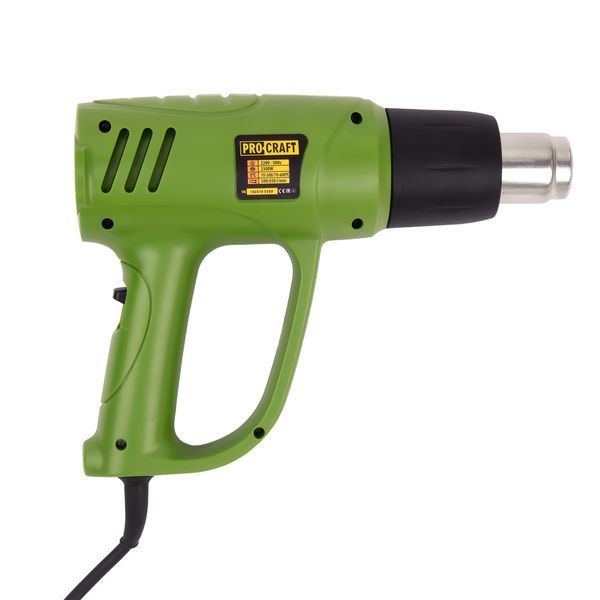 Фен промисловий Procraft PH2300E, 2300 Вт, 70-300&deg;С/70-600&deg;С, 500/650 л/хв PH2300E фото