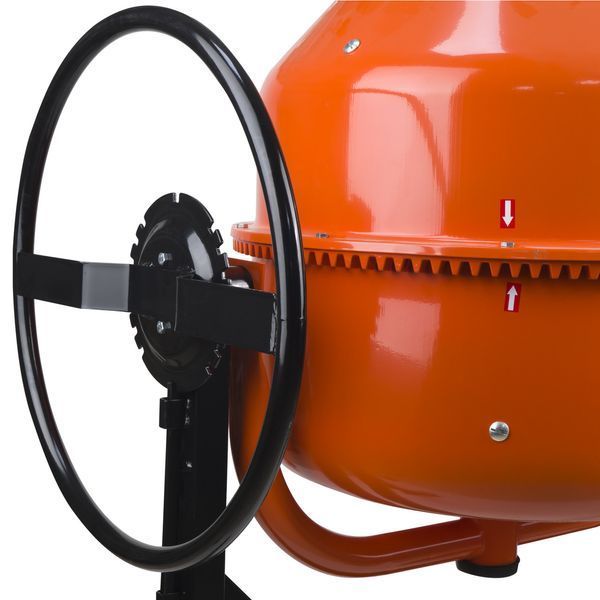 Бетоносмеситель Procraft PCM160, 650 Вт, объем барабана 160 л, чугунный венец, ременный привод 900160 фото