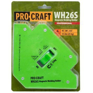 Магнітний кутник для зварювання Procraft WH26S, 141x215 мм WH26S фото