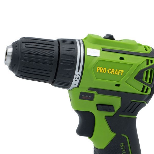Шуруповерт Procraft PA12BL (с 1 аккумулятором и зарядным устройством), 12 В, максимальный крутящий момент 30 Н 000126 фото