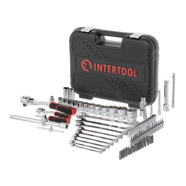Набор Инструментов INTERTOOL STORM 1/2" & 1/4", 82 ед. ET-8082 фото