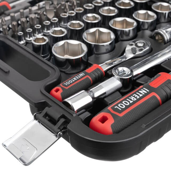Набор Инструментов INTERTOOL STORM 1/2" & 1/4", 82 ед. ET-8082 фото
