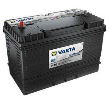 Автомобільний акумулятор Varta Promotive Black 105Ah 800A L+  клеми тонкі по центру 605 103 080 фото
