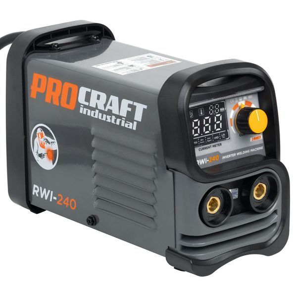 Инверторный сварочный аппарат Procraft Industrial RWI240, 20&ndash;140 А, MMA/TIG Lift, 4 кВт, IP21S 070240 фото