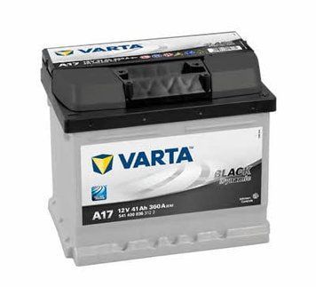 Автомобільний акумулятор Varta Black Dynamic A17 41Ah 360EN  R+  541 400 036 фото