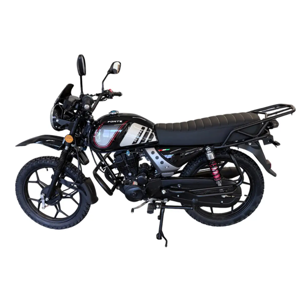 Мотоцикл дорожній Forte SK150-B5Y Чорний 150 см&sup3;, 12 к.с., 95 км/год, витрата 2.2 л/100 км, бак 14 л, електростарт 144929 фото