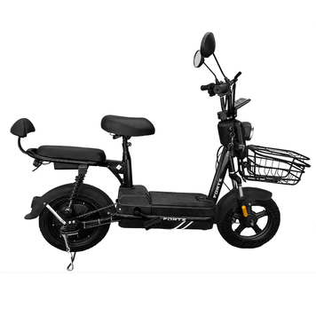 Електровелосипед FORTE X1 48В 12Аг, 400Вт, до 35 км/год, запас ходу 40 км, чорний 151520 фото