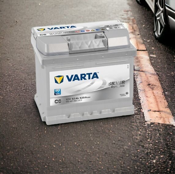 Акумулятор 52Ah 12v VARTA SD(C6) R+ EN520  552 401 052 фото