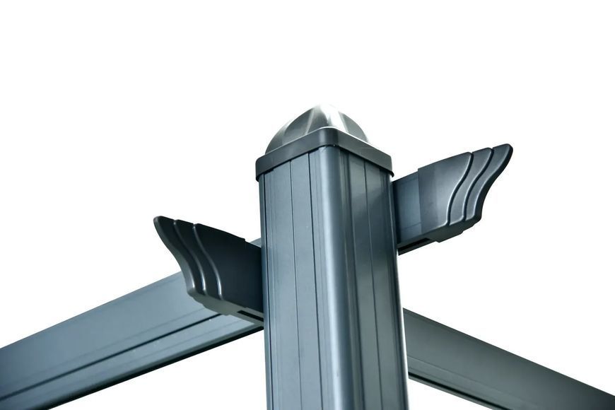 Пергола HECHT PERGOLA 4x3 м, алюмінієва, з розсувним тентом HECHTPERGOLA4x3 фото