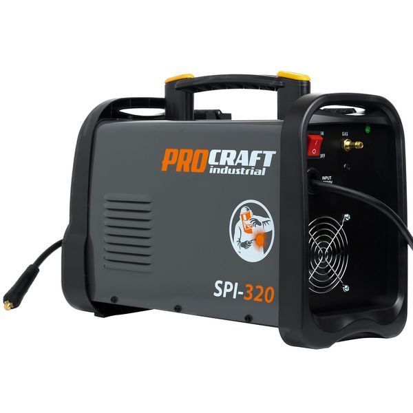 Инверторный полуавтомат сварочный 160 А, 5.3 кВт, MIG/MAG/MMA/TIG lift, катушка 200 мм &ndash; Procraft industrial SPI320 2026 073205 фото