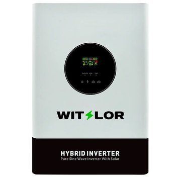 Инвертор гибридный WITSLOR HF6248-B 6 кВт, 48 В, MPPT, 80 А, чистая синусоида 144892 фото
