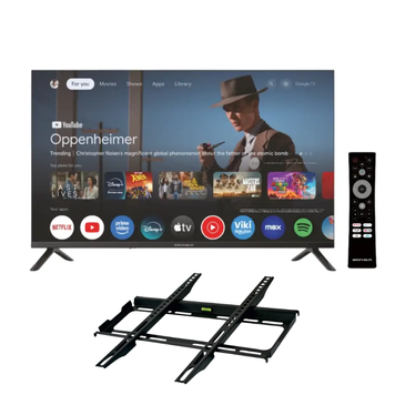 Телевізор Grunhelm 32H550 + Кронштейн на стіну Grunhelm, 32" LED, VA, HD, Google TV 5.0 148984.126263 фото