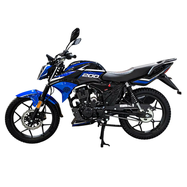 Мотоцикл Forte FT 200CM3 200 см&sup3; 5-ступінчаста КПП дискові гальма синій 161323 фото
