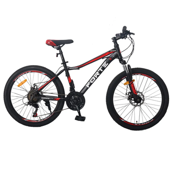 Велосипед гірський Forte WARRIOR 24" 21 швидкість рама 12" червоний 136900 фото