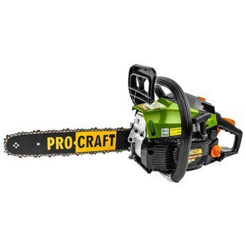 Бензопила Procraft GS-58X, двотактний 1400 Вт, 11800 об/хв, шина 14'' / 16'', крок 3/8 Lp, ручний стартер GS58X фото