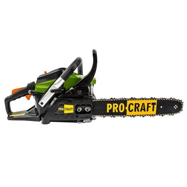 Бензопила Procraft GS-58X, двотактний 1400 Вт, 11800 об/хв, шина 14'' / 16'', крок 3/8 Lp, ручний стартер GS58X фото