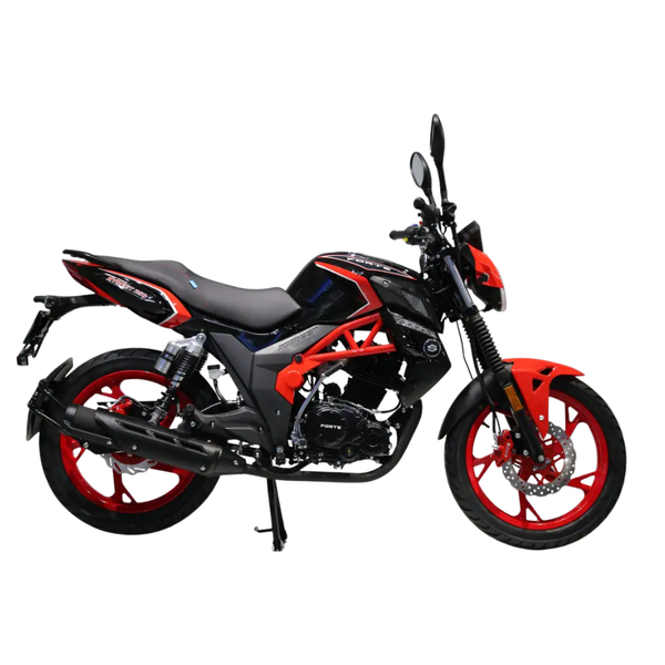Мотоцикл дорожній Forte FT250-X6 чорно-червоний 223 см&sup3;, 17 к.с. 136392 фото