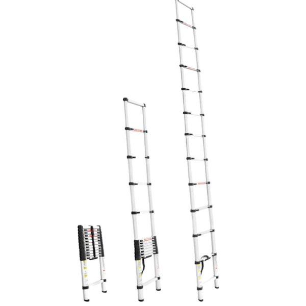 Лестница алюминиевая телескопическая 3,7 м. AXXIS ax-1293 ax-1293 фото