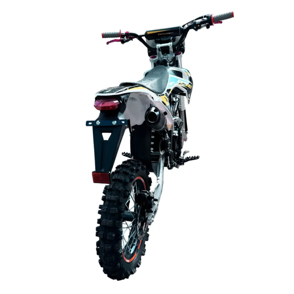 Пітбайк BSE SP04 140 Enduro жовтий 140 см&sup3;, 4-тактний, дискові гальма, електростарт, 60 км/год 146138 фото