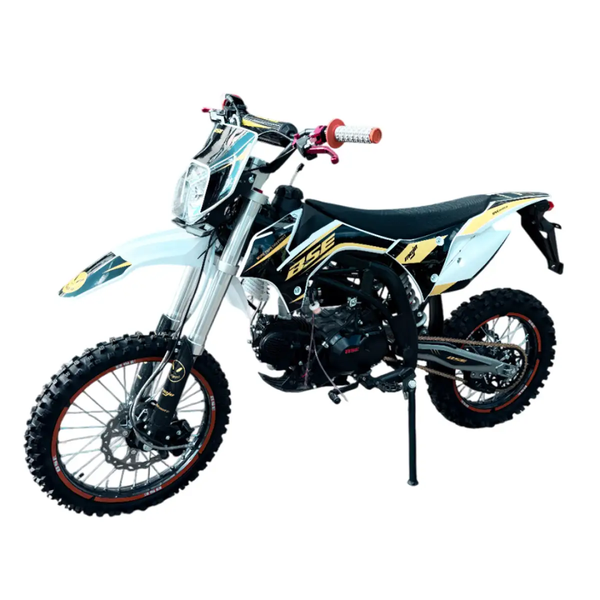 Пітбайк BSE SP04 140 Enduro жовтий 140 см&sup3;, 4-тактний, дискові гальма, електростарт, 60 км/год 146138 фото