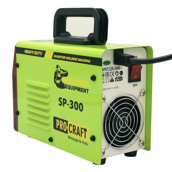 Инверторный сварочный аппарат Procraft SP300, 300 А, MMA, IP21 SP300 фото