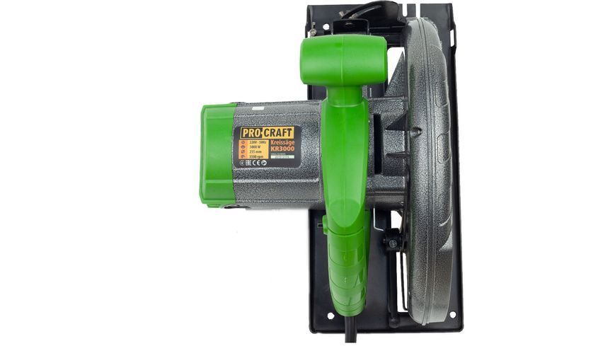 Дискова пила Procraft KR3000, 3000 Вт, 3500 об/хв, диск 255 мм kr3000 фото