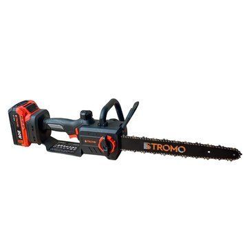 Акумуляторна пила STROMO AAS-40, 20В, 3Аг, 12" (304 мм) шина, безщіткова, АКБ + ЗП 300402 фото
