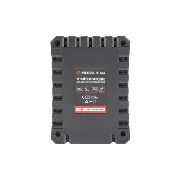 Пристрій зарядний для акумуляторів INTERTOOL WT-0344 Li-ion 20 В, струм заряду 2.0 А WT-0344 фото