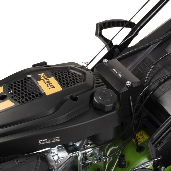 Газонокосарка бензинова Procraft PLM505ES, потужність 4 кВт, ширина скошування 51 см, травозбірник 62 л PLM505ES фото