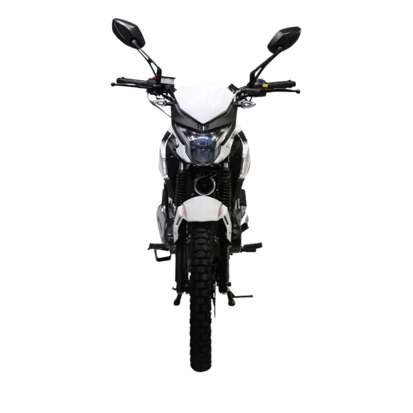 Мотоцикл Forte FT 200EN Білий 200 см&sup3;, 14 к.с., 100 км/год, дискові гальма, електростарт 136377 фото