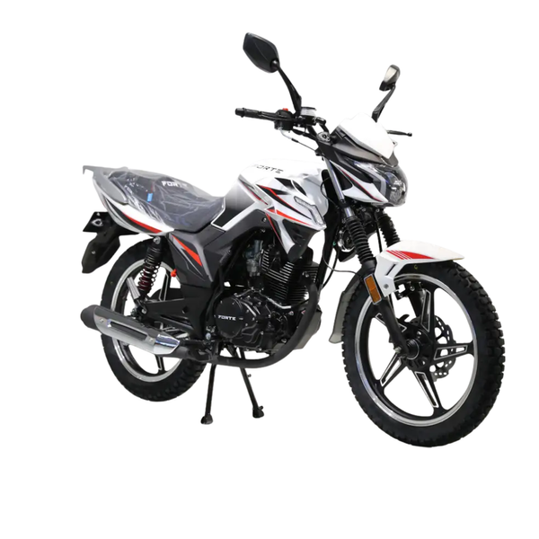 Мотоцикл Forte FT 200EN Білий 200 см&sup3;, 14 к.с., 100 км/год, дискові гальма, електростарт 136377 фото