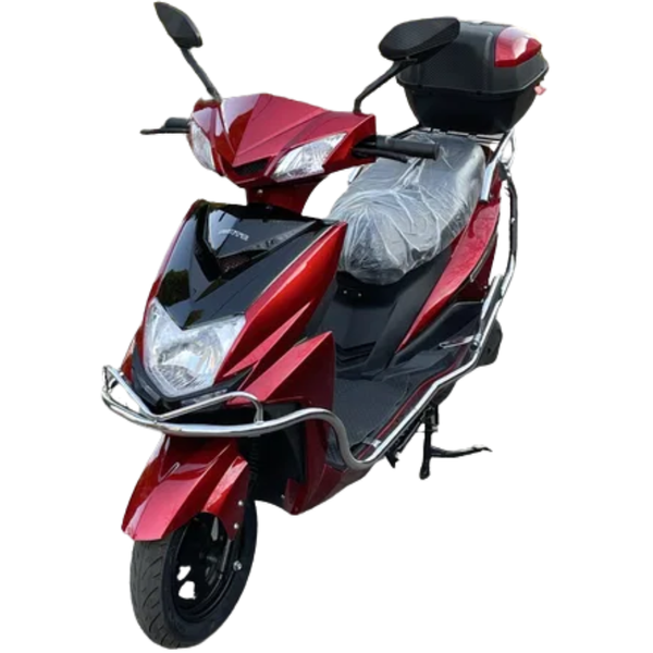 Скутер акумуляторний FORTE T1 72В 20Аг, 2000Вт, до 45 км/год, запас ходу 50 км, червоний 153795 фото