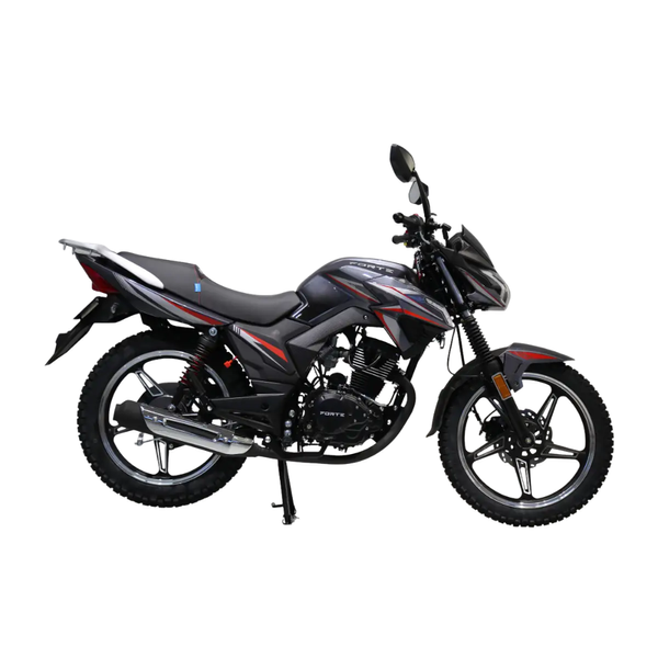 Мотоцикл Forte FT 200EN Сірий 200 см&sup3;, 14 к.с., 100 км/год, дискові гальма, електростарт 136378 фото