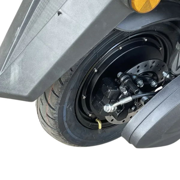 Скутер акумуляторний FORTE T1 72В 20Аг, 2000Вт, до 45 км/год, запас ходу 50 км, червоний 153795 фото