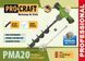 Акумуляторний мотобур-міксер Procraft PMA20, 20 В, 100&ndash;400 об/хв, &Oslash;150 мм (без АКБ та ЗП) 032020 фото 2