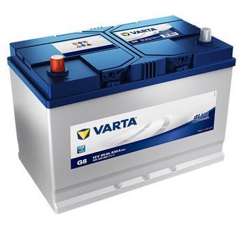 Аккумулятор 95Ah 12v VARTA BD(G8)  L+ EN 830 Азия 595 405 083 фото
