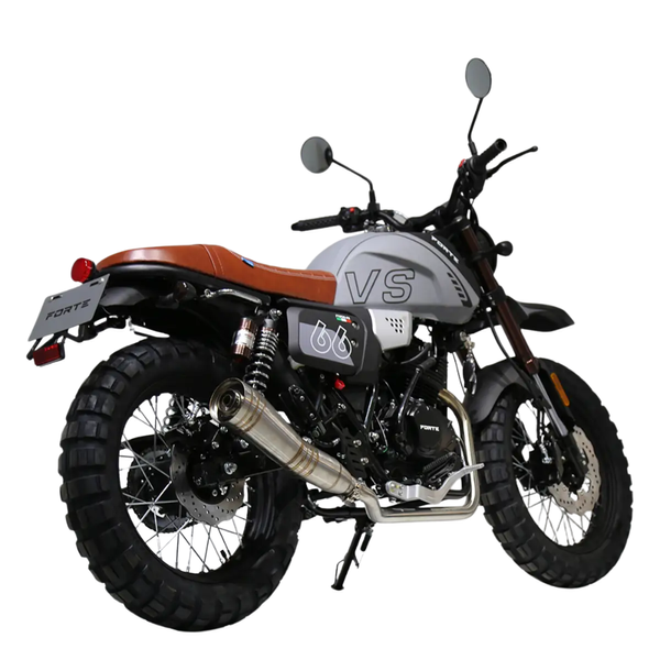 Мотоцикл Forte FT250-F6 223 см&sup3; рідинне охолодження чорно-сірий 136395 фото