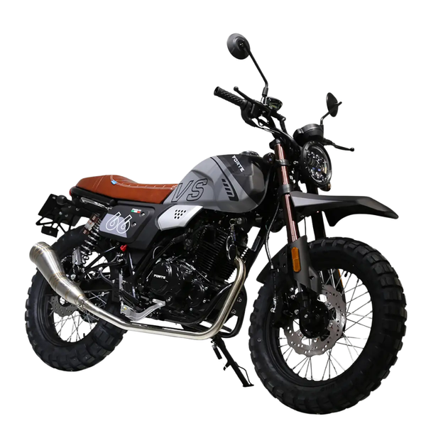 Мотоцикл Forte FT250-F6 223 см&sup3; рідинне охолодження чорно-сірий 136395 фото