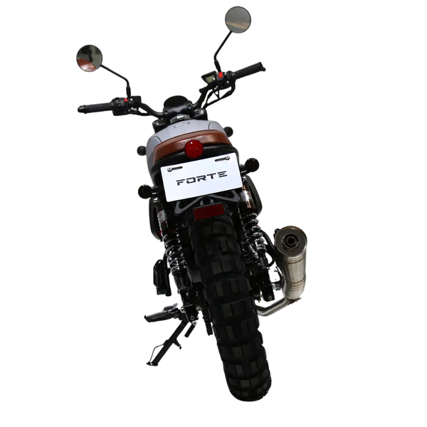 Мотоцикл Forte FT250-F6 223 см&sup3; рідинне охолодження чорно-сірий 136395 фото
