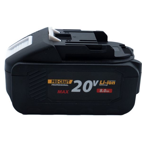 Акумуляторна батарея Procraft Battery20/8 (20В, 8Аг) Battery20_8 фото